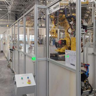 鋁型材機器人圍欄