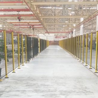 大型工廠分區隔離圍欄