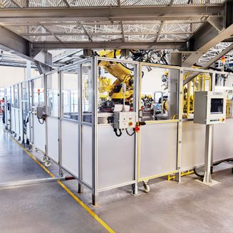 工業設備移動防護圍（wéi）欄