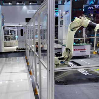 可拆裝扶梯鋁型材圍欄