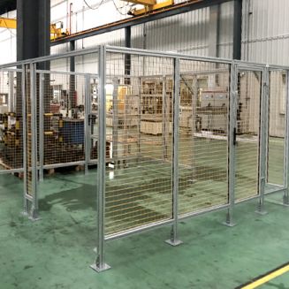 升降台鋁型（xíng）材圍欄