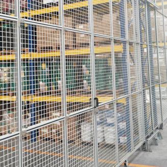 網格（gé）工業防護圍欄